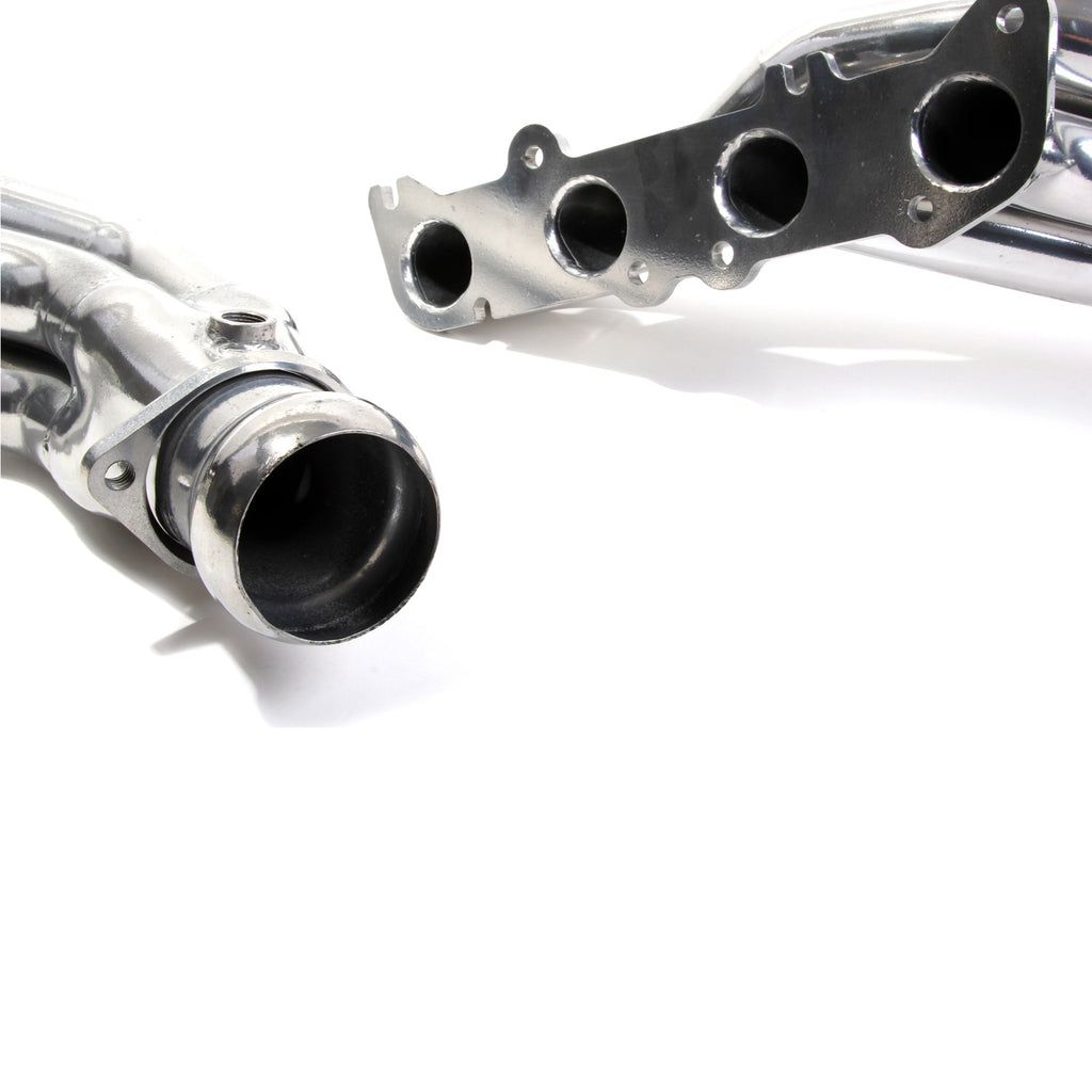 BBK 1-7/8" LONG TUBE HEADERS  11-23 MUSTANG GT (POLISHED SILVER CERAMIC)