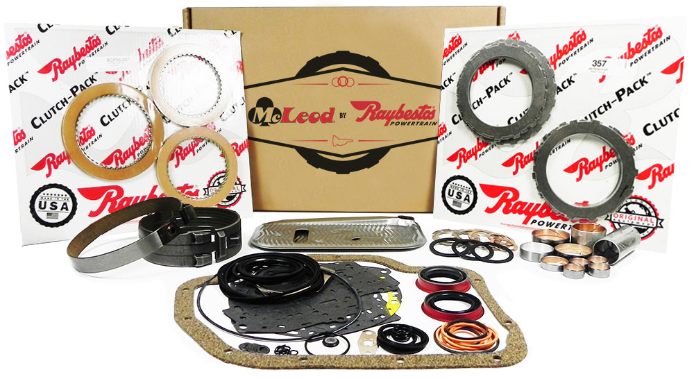 Performance Automatic Trans Rebuild Kit  1969-1980 TH-350  Tan Discs. 500Hp