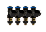 Four Cylinder 540cc Custom Injector Set (38mm height only) (isc-0540h-4)