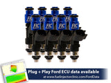 775cc (74 lbs/hr at 43.5 PSI fuel pressure) FIC Fuel Injector Clinic Injector Set for Mustang GT (1987-2004)/ Cobra (1993-1998)(High-Z) (is402-0775h)