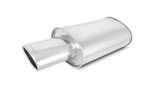 Load image into Gallery viewer, Vibrant Performance - 1034 - STREETPOWER Oval Muffler W/ 4.5 In. X 3 In. Oval Angle Cut Tip (2.5 In. Inlet)