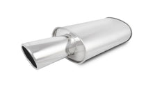 Load image into Gallery viewer, Vibrant Performance - 1042 - STREETPOWER Oval Muffler W/ 4 In. Round Angle Cut Tip (3 In. Inlet)