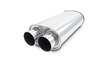 Load image into Gallery viewer, Vibrant Performance - 10535 - STREETPOWER Oval Muffler 2.50 In. Inlet/Outlet (Dual In/Out) - 15.00 In. Body Length