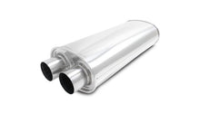 Load image into Gallery viewer, Vibrant Performance - 10538 - STREETPOWER Oval Muffler 2.50 In. Inlet/Outlet (Dual In/Out) - 18.00 In. Body Length