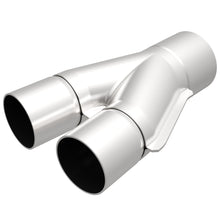 Load image into Gallery viewer, MagnaFlow 2.5 X 2in. 10 Degrees Performance Exhaust Y-Pipe 10735