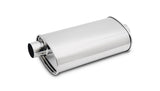 Vibrant Performance - 1104 - STREETPOWER Oval Muffler 2.00 In. Inlet/outlet (Center-Offset)