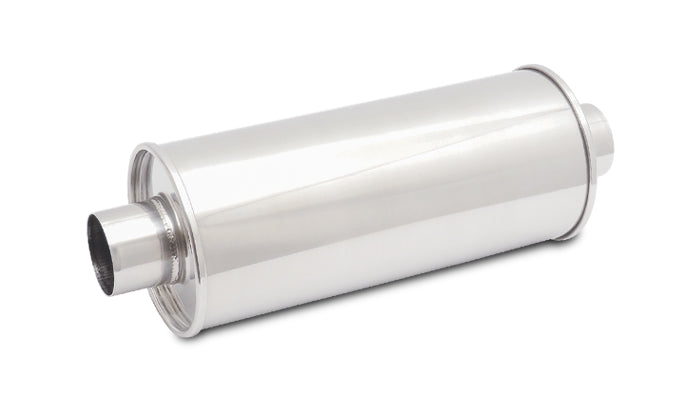 Vibrant Performance - 1119 - STREETPOWER Round Muffler 3 In. Inlet/outlet (Center-Center)