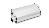 Vibrant Performance - 1125 - STREETPOWER Oval Muffler 2.25 In. Inlet/outlet (Offset-Offset)