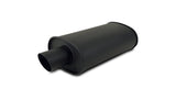 Vibrant Performance - 1146 - STREETPOWER FLAT BLACK Oval Muffler