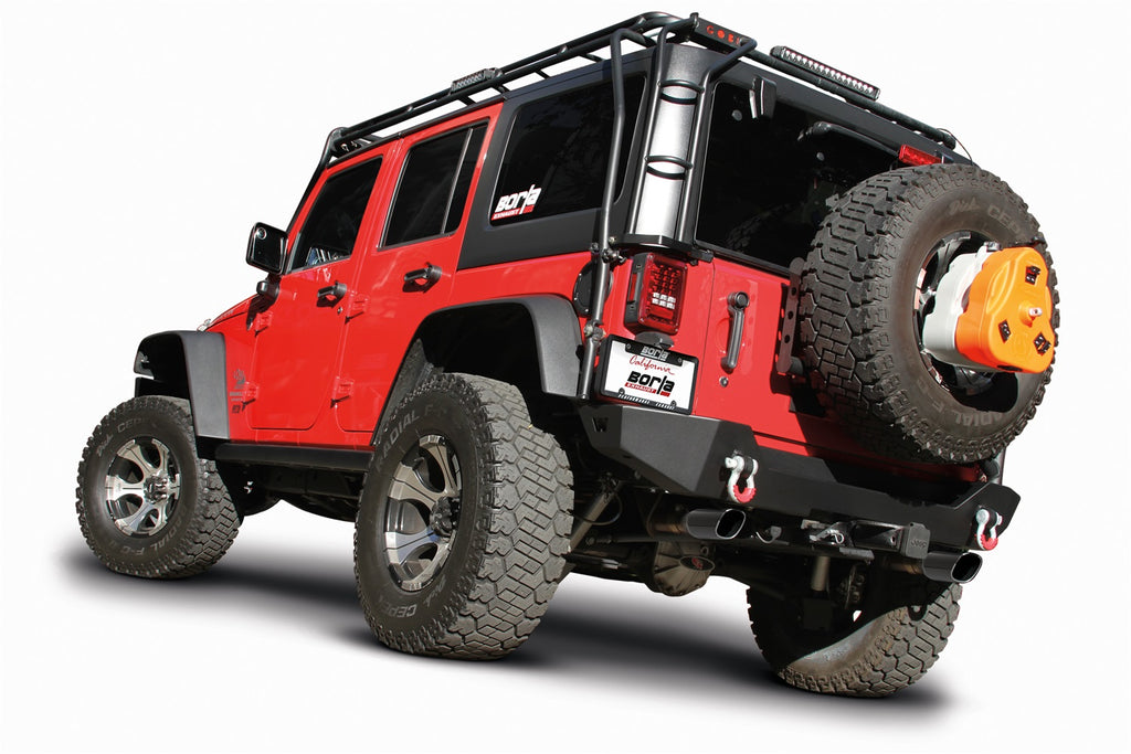 JK/ JKU Wrangler 2 4 Door 2012-2018 Axle-Back Exhaust System Touring