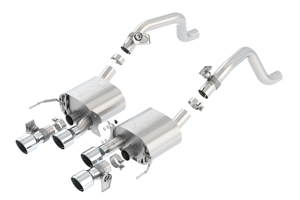 2014-2019 Chevrolet Corvette Stingray C7 Axle-Back Exhaust System ATAK