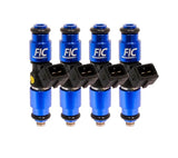 1200cc (Previously 1100cc) FIC Mitsubishi DSM 420a Fuel Injector Clinic Injector Set (High-Z) (is123-1200h)