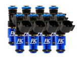 1200cc-D (130 lbs/hr at OE 58 PSI fuel pressure) FIC Fuel  Injector Clinic Injector Set for 4.8/5.3/6.0 Truck Motors ('07-'13) (High-Z) (is305-1200h-d)