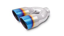 Load image into Gallery viewer, Vibrant Performance - 1326B - Dual 3.5 In. Round SS Tips With Burnt Blue Finish