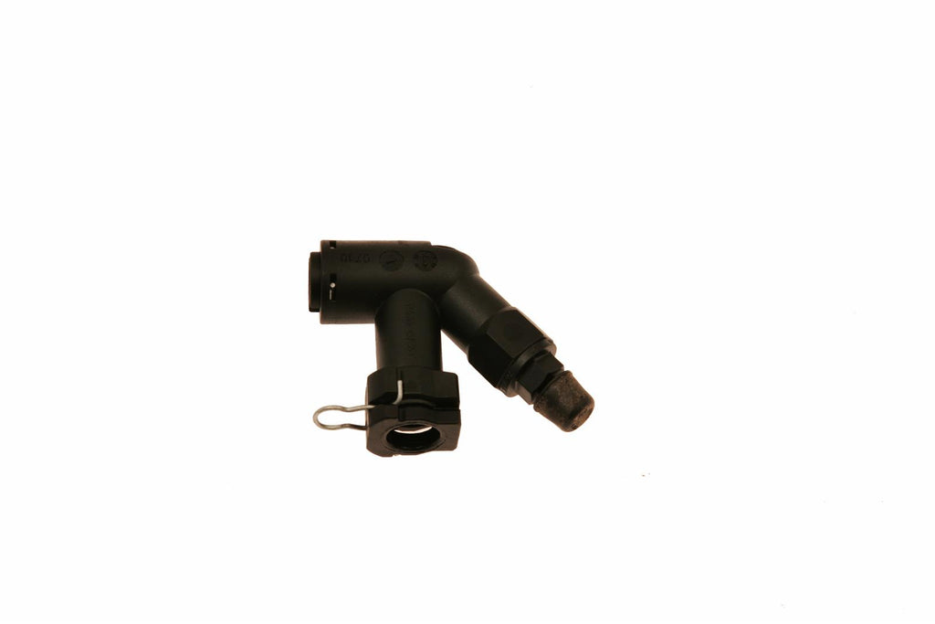 Fitting: Elbow Connector W/Bleeder Screw: For Wire Clip Male Plug In Fittings