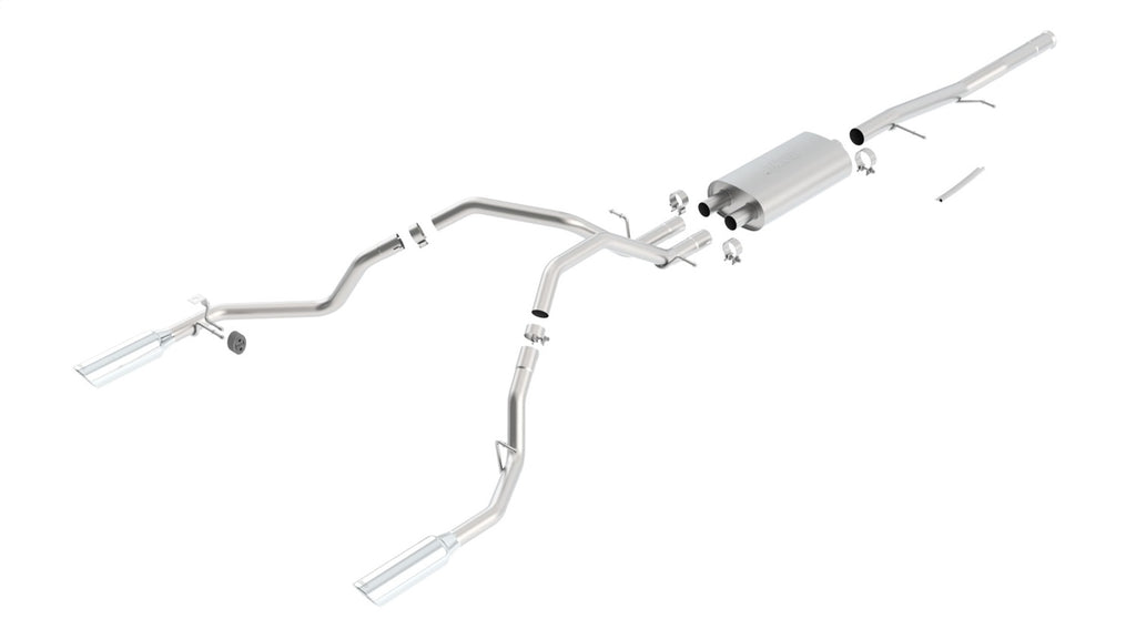 2009-2013 Chevrolet Silverado 1500/ GMC Sierra 1500 Cat-Back(tm) Exhaust System Touring