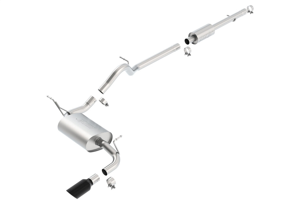 JKU Wrangler 4 Door 2012-2018 Cat-Back(tm) Exhaust System Touring