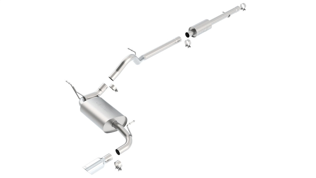 JKU Wrangler 4 Door 2012-2018 Cat-Back(tm) Exhaust System Touring