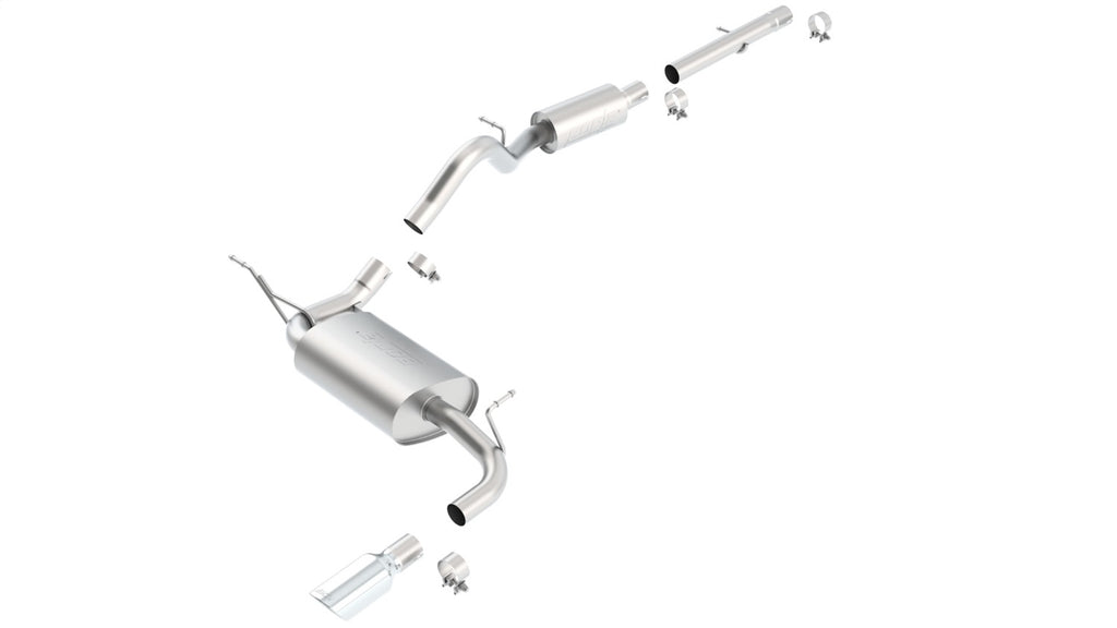 JK Wrangler 2 Door 2012-2018 Cat-Back(tm) Exhaust System Touring