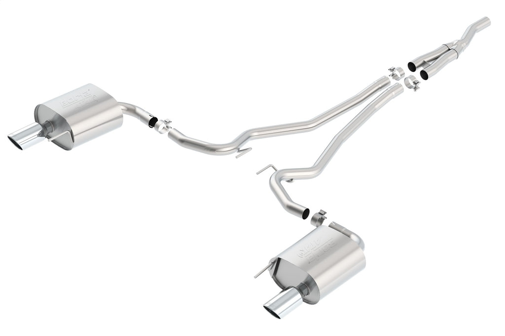 2015-2021 Ford Mustang 2.3L EcoBoost/ 3.7L V6 Cat-Back(tm) Exhaust System ATAK