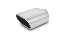 Load image into Gallery viewer, Vibrant Performance - 1405 - 5.5 In. X 3 In. Oval Stainless Steel Tip (Single Wall Angle Cut)