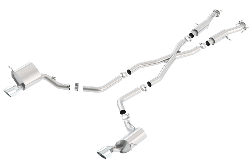 2015-2021 Jeep Grand Cherokee SRT WK2 Cat-Back(tm) Exhaust System ATAK