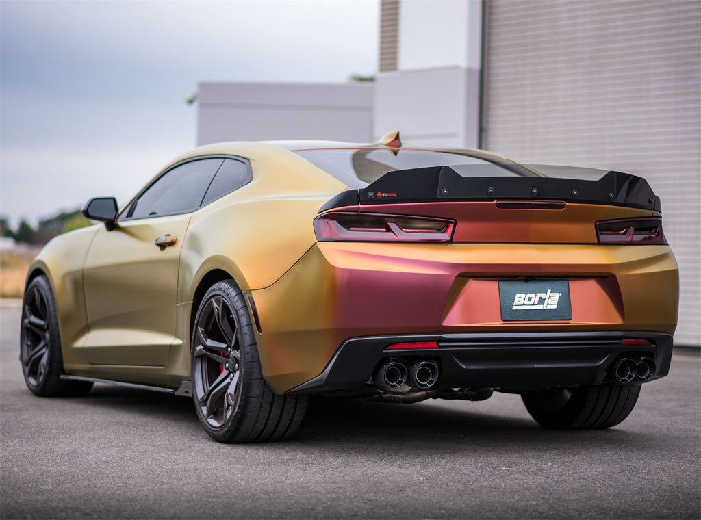 2016-2023 Chevrolet Camaro SS 3 In. With Dual Tips Cat-Back(tm) Exhaust System ATAK(r)