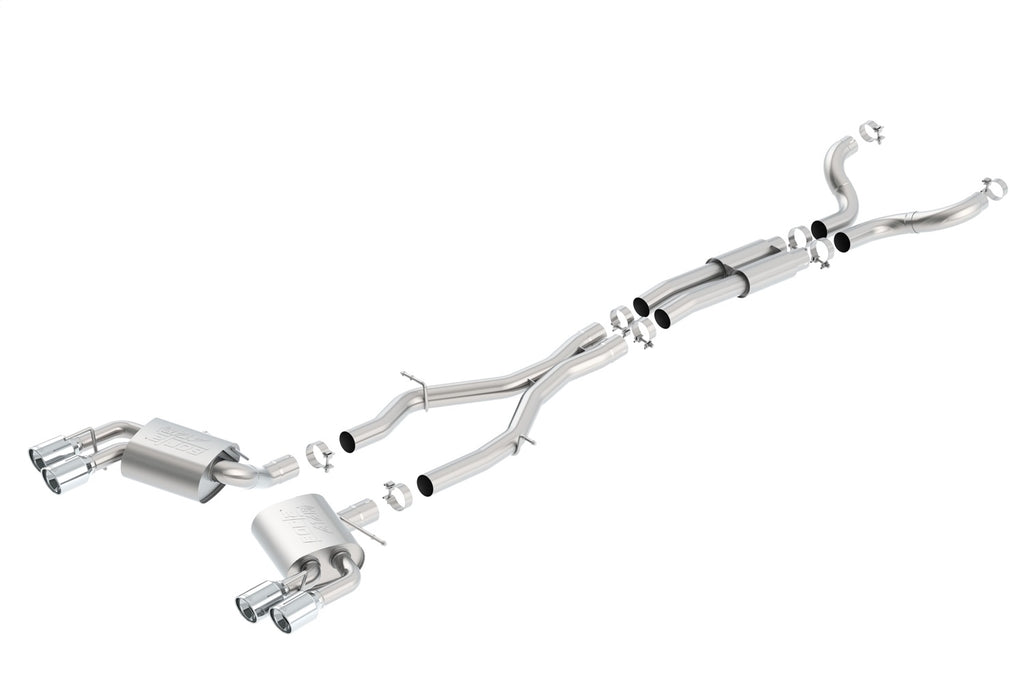 2016-2023 Chevrolet Camaro SS 3 In. With Dual Tips Cat-Back(tm) Exhaust System ATAK(r)