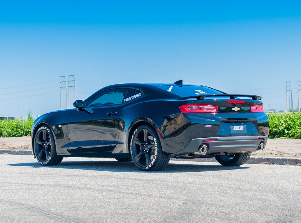 2016-2023 Chevrolet Camaro SS 3 In. With Single Tips Cat-Back(tm) Exhaust System ATAK(r)