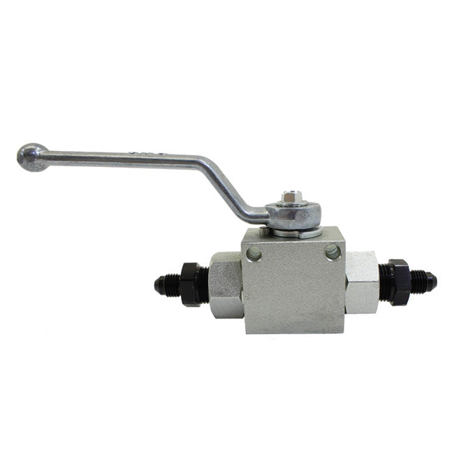 Nitrous Express Remote Shutoff Nitrous Valve 4AN Male Inlet And Outlet