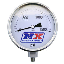Load image into Gallery viewer, Nitrous Express Nitrous Pressure Gauge 4 Inch-high Accuracy