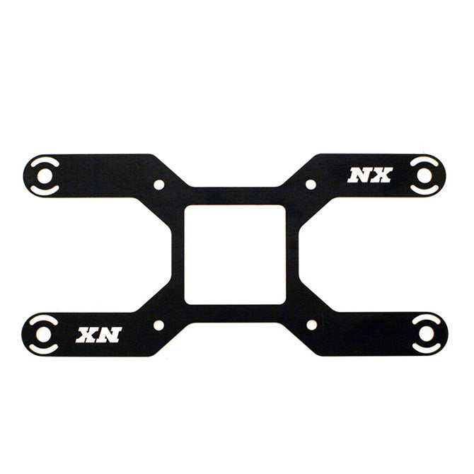 Nitrous Express CARB PLATE SOLENOID BRACKET FOR 4150 (4 Solenoids)