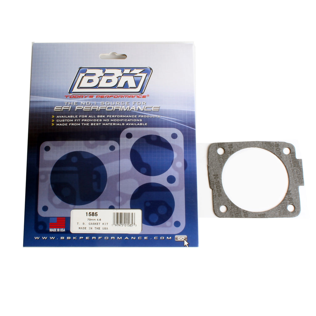 BBK THROTTLE BODY GASKET KIT - FORD 4.6L 70/75MM FOR #1700-1703