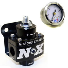 Load image into Gallery viewer, Nitrous Express FUEL PRESSURE REGULATOR NON BYPASS W/FUEL PRESSURE GAUGE