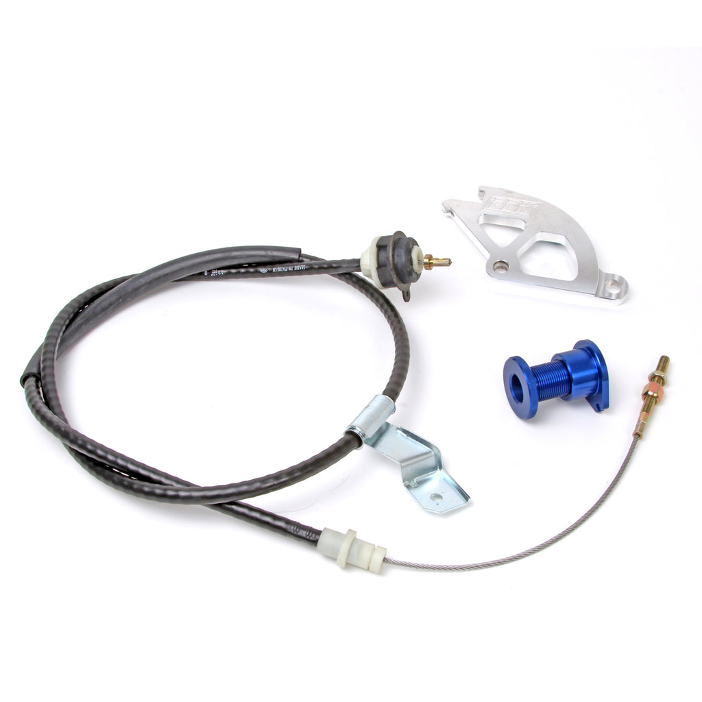 BBK MUSTANG GT/COBRA HD ADJ CLUTCH CABLE QUADRANT & FW ADJUSTER