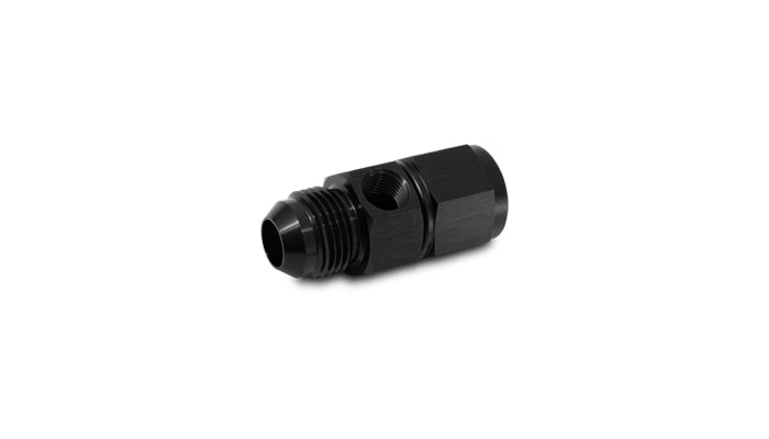 Vibrant Performance - 16484 - Female AN To Male AN Flare Union Adapter With 1/8 In. NPT Port; Size: -4AN