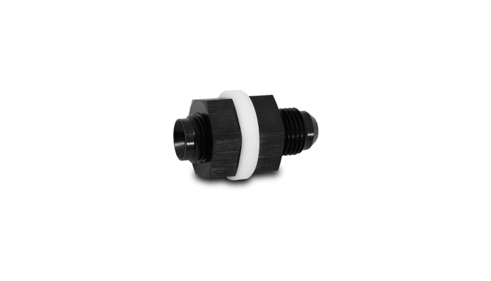 Vibrant Performance - 16892 - Fuel Cell Bulkhead Adapter Fitting; Size: -6AN; (W/ 2 PTFE Crush Washers & Nut)