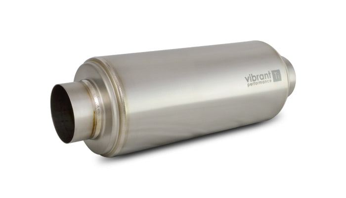 Vibrant Performance - 17540 - Resonator 4.00 In. Inlet/Outlet X 16.00 In. Long