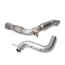 Load image into Gallery viewer, BBK 2015-17 MUSTANG ECOBOOST 3&quot; HIGH FLOW CATTED DOWN PIPE