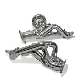 BBK 15-17 MUSTANG GT 1-3/4 TUNED LENGTH SHORTY HEADERS Polished Silver Ceramic