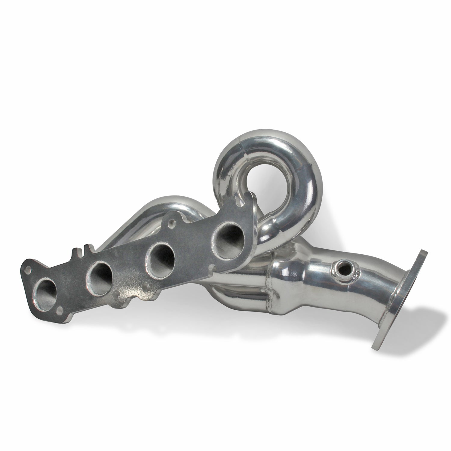 BBK 15-17 MUSTANG GT 1-3/4 TUNED LENGTH SHORTY HEADERS Polished Silver Ceramic
