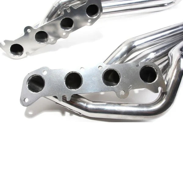 BBK 1-7/8" LONG TUBE HEADERS  11-23 MUSTANG GT (POLISHED SILVER CERAMIC)