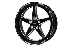 VMS STREET DRAG RACE V-STAR 18x5 5X114.3 -12 OFFSET 2005-2020 Ford Mustang