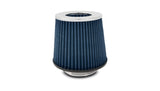 Vibrant Performance - 1921C - Open Funnel High Performance Air Filter 2.5 In. Inlet ID - Chrome Cap