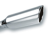 Tip 2.25in Inlet/ 4in Outlet Single Round Rolled-Edge Angle-Cut
