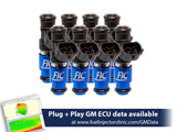 2150cc (240 lbs/hr at OE 58 PSI fuel pressure) FIC Fuel  Injector Clinic Injector Set for 4.8/5.3/6.0 Truck Motors ('07-'13) (High-Z) (is305-2150h)