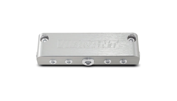 Vibrant Performance - 2690 - Vacuum Manifold - Anodized Silver