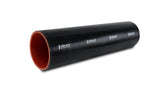 Vibrant Performance - 27335 - Straight Hose Coupler 1.375 In. I.D. X 12.00 In. Long - Gloss Black