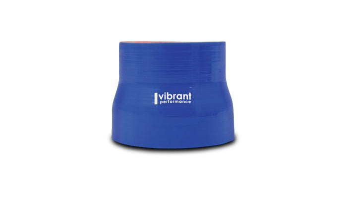 Vibrant Performance - 2837B - Reducer Coupler 4.50 In. I.D. X 4.00 In. I.D. X 3.00 In. Long - Blue