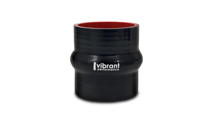 Vibrant Performance - 2844 - Hump Hose Coupler 1.00 In. I.D. X 3.00 In. Long - Black
